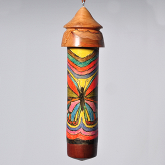 Painted Hummingbird House